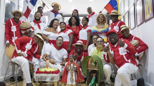 La Sarandunga de Baní y La Parranda de Lilliam unidas en República Dominicana